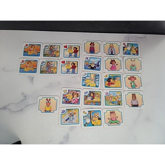 Vintage Arthur 1997 Matching Game, NOT COMPLETE - Picture 1 of 10